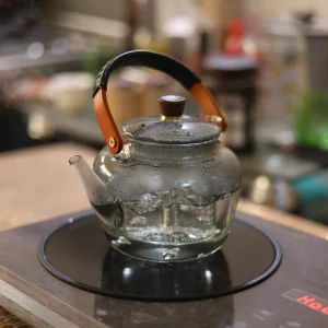 قوري بايركس مع مصفي مزدوج